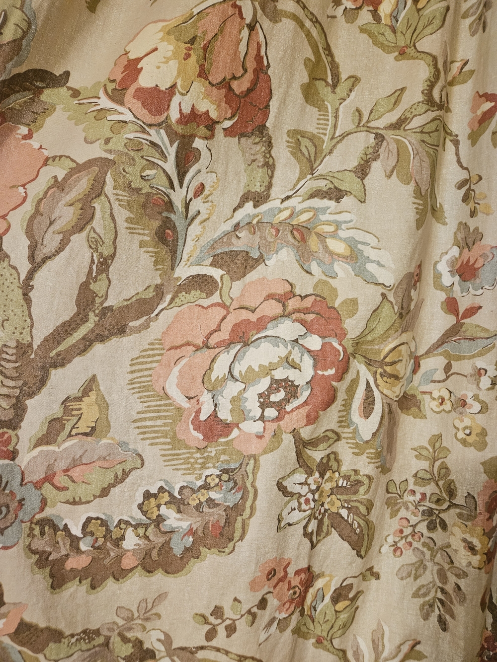 Pottery Barn Floral Curtain Panels